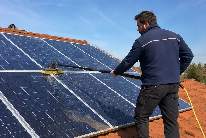 Nettoyage et entretien de panneaux solaires à Pontchâteau